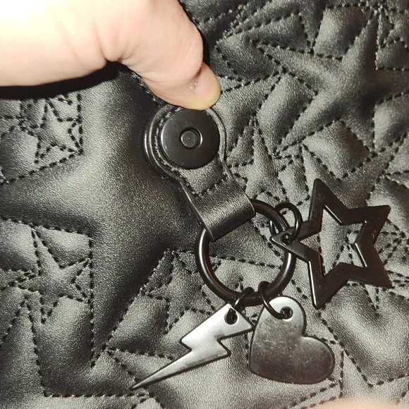 Betsey Johnson Star Quilted Shoulder Bag - Picture 8 of 15